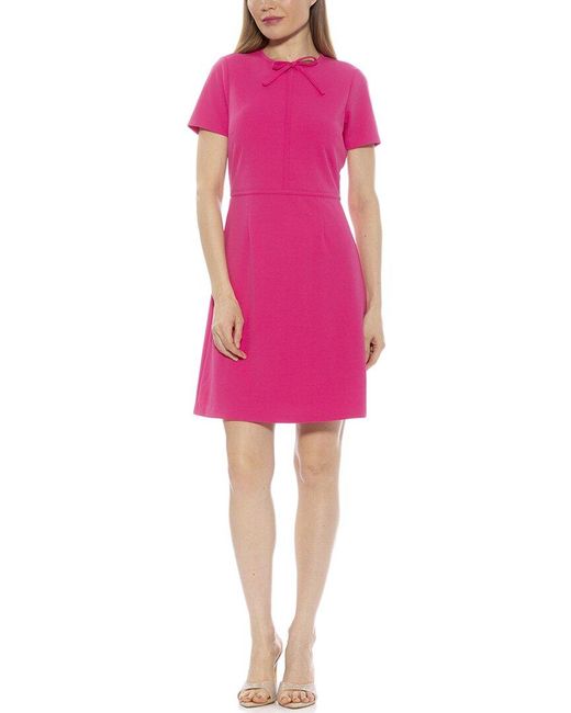 Alexia Admor Pink Eira A-line Dress
