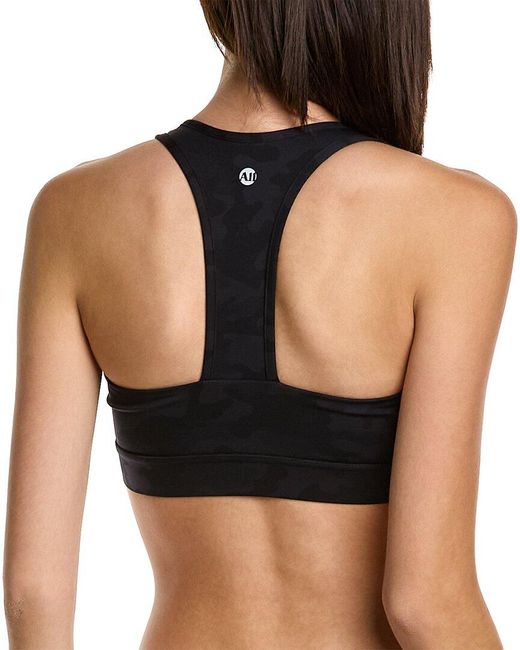 All Access Black Front Row Bra