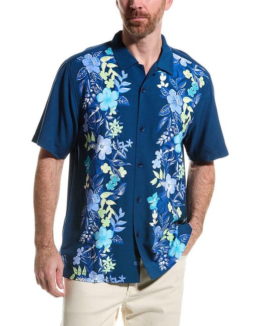 Tommy Bahama Blue Veracruz Cay O'lei Shirt for men