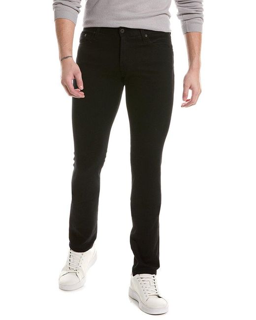 AG Jeans Black Tellis Mass Modern Slim Leg Jean for men