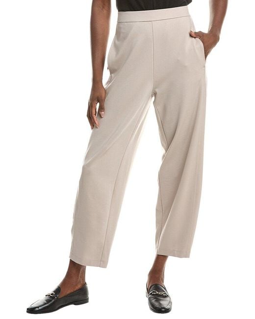 Eileen Fisher Natural Lantern Ankle Pant