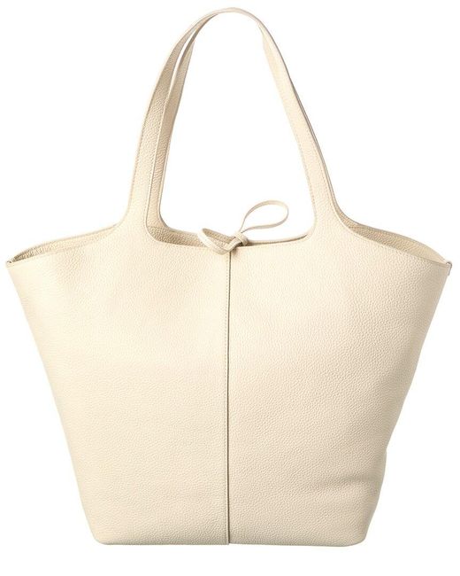 Vince Natural Marcia Leather Tote