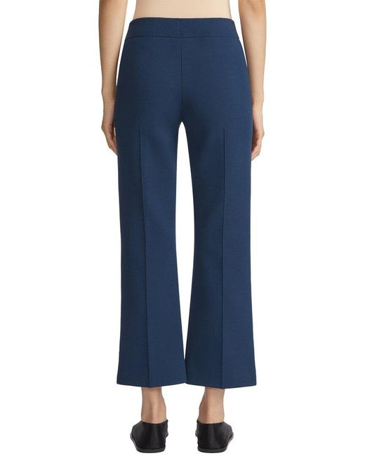 Lafayette 148 New York Blue Petite Foley Flared Knit Pant