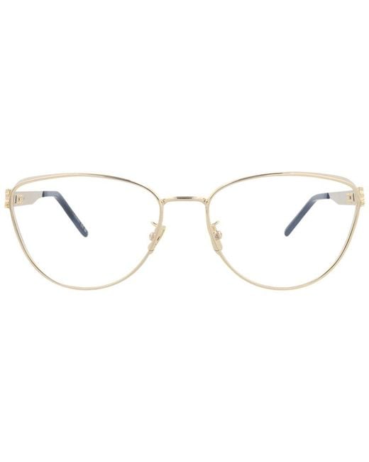 Saint Laurent Metallic 57Mm Optical Frames