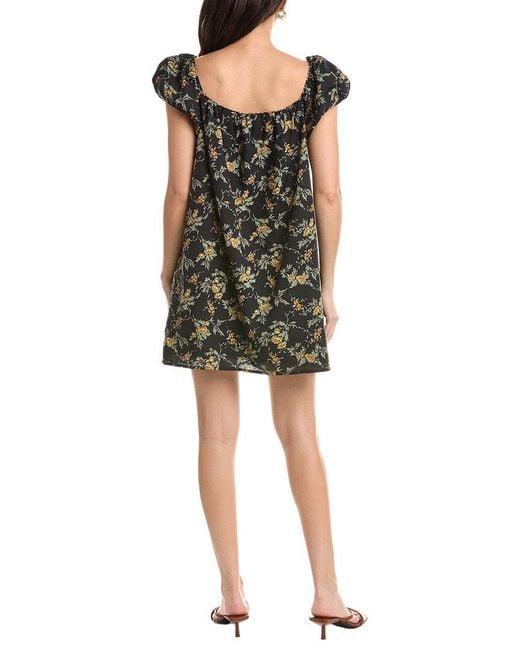 JLuxe Green Short Sleeve Mini Dress