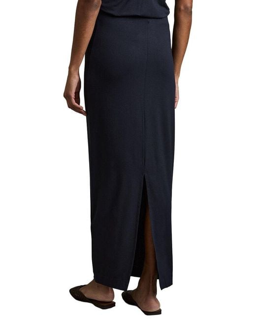 Reiss Black Camille Jersey Coord Skirt