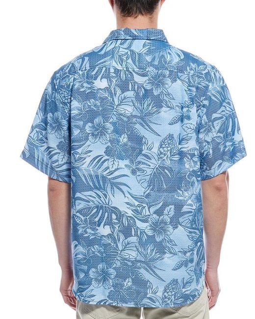 Tommy Bahama Blue Coconut Point Ocean Escape Shirt for men