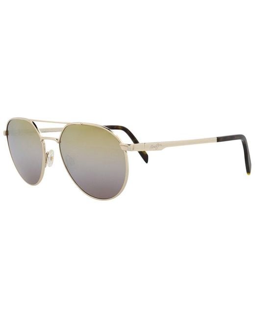Maui Jim White Dgs830 55Mm Polarized Sunglasses