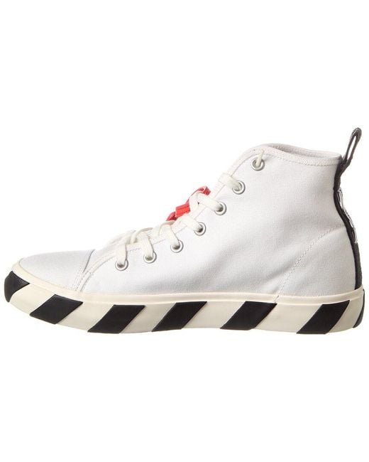 Off White Mid Top Vulcanized Sneakers Off-White Vulcanized High