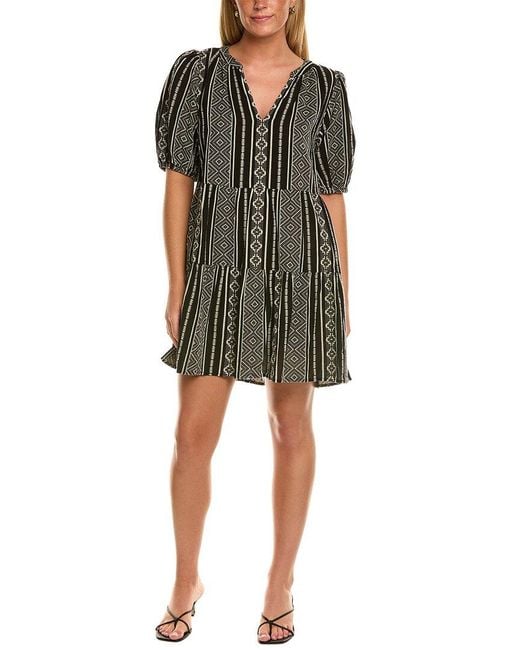 Velvet By Graham & Spencer Green Monique Mini Dress