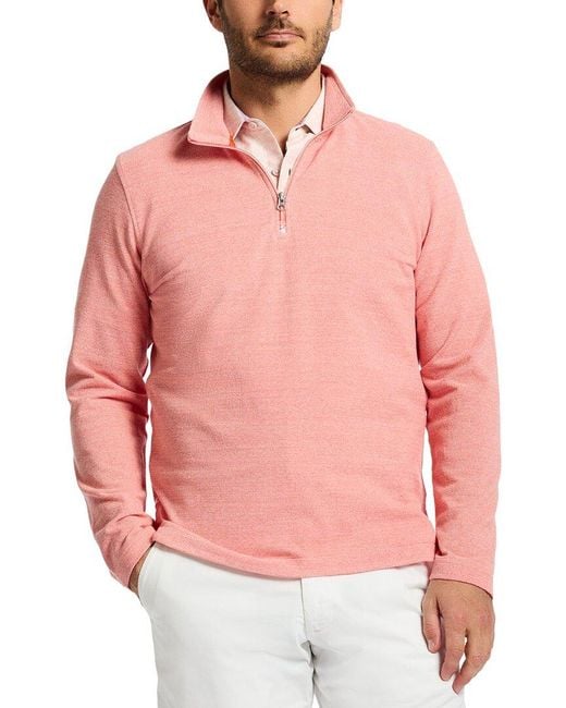 Robert Graham Pink Hobson Knit Top for men