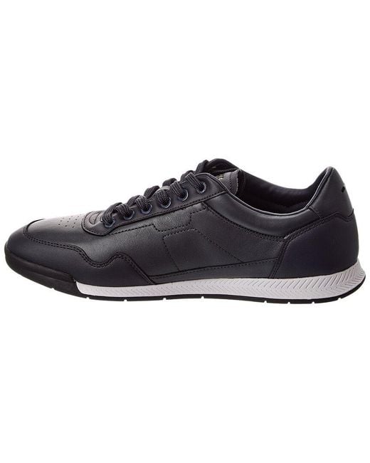 Boss Black Nitan Leather Sneaker for men