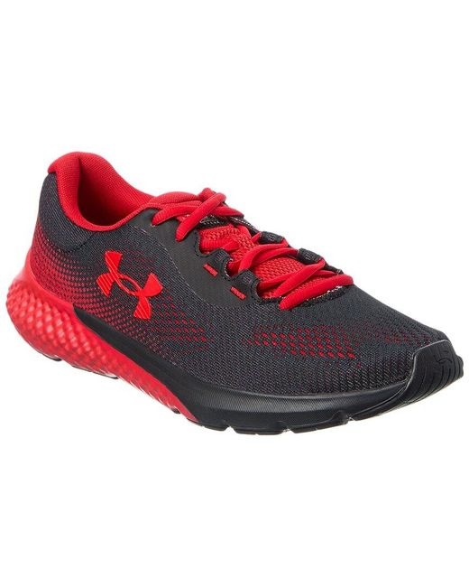 Under Armour Red Charged Rogue 4 Sneaker for men