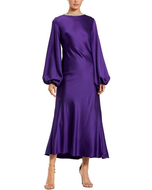 Mac Duggal Purple Dress