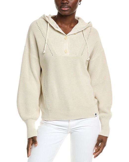 Tommy Bahama White Palms Salt Wash Hoodie