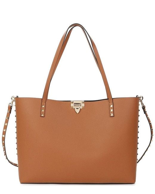 Tiffany & Fred Paris Brown Smooth Leather Tote