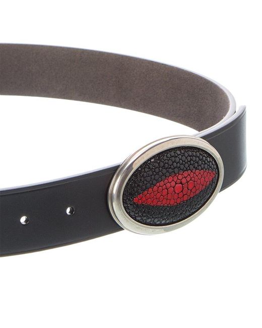 Ferragamo Multicolor Leather Belt for men