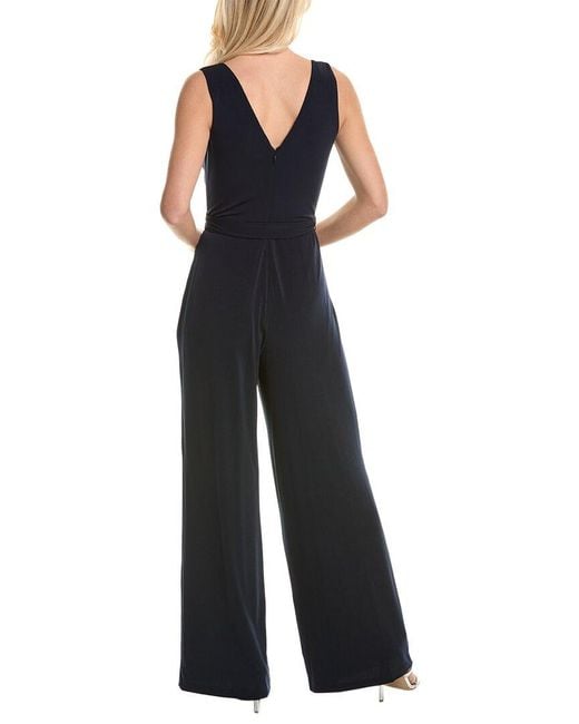 Halston heritage black jumpsuit on sale