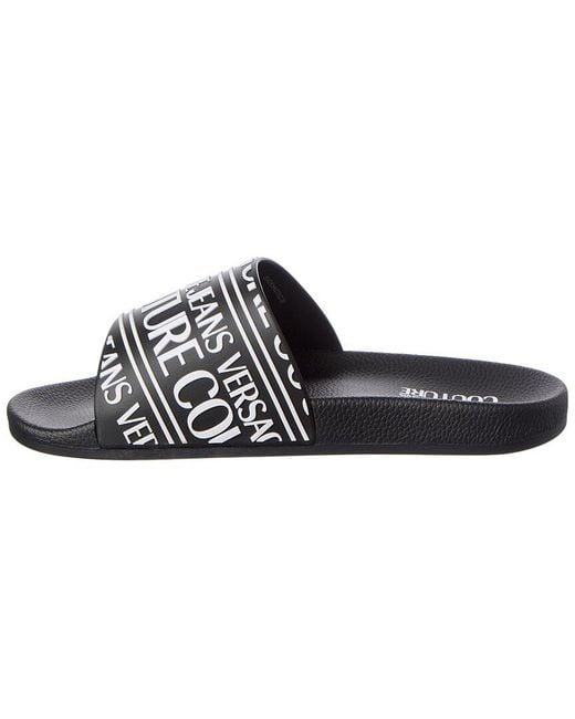 Versace Jeans Couture Black Slide for men