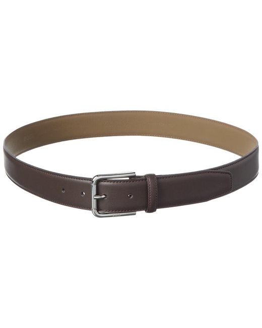 Boss Brown Boss Navya Leather Belt for men