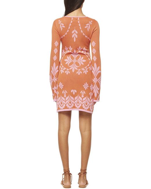 MISA Los Angles Red Sahar Dress