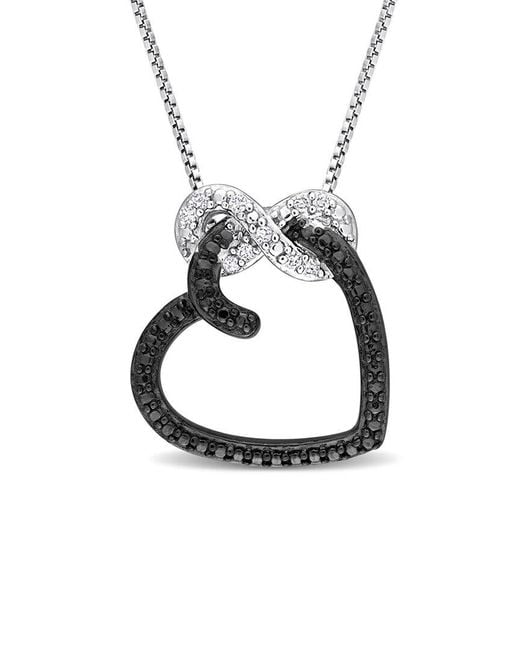 Rina Limor White 0.05 Ct. Tw. Diamond Pendant