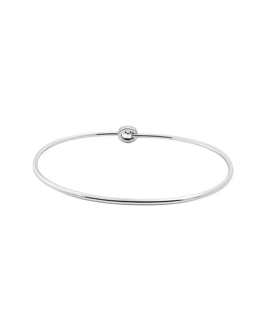 Prince Diamond & Jewelry White 14K 0.40 Ct. Tw. Lab-Grown Diamond Stackable Bangle