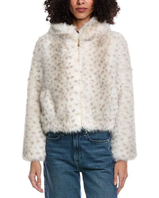 La Fiorentina White Cropped Jacket