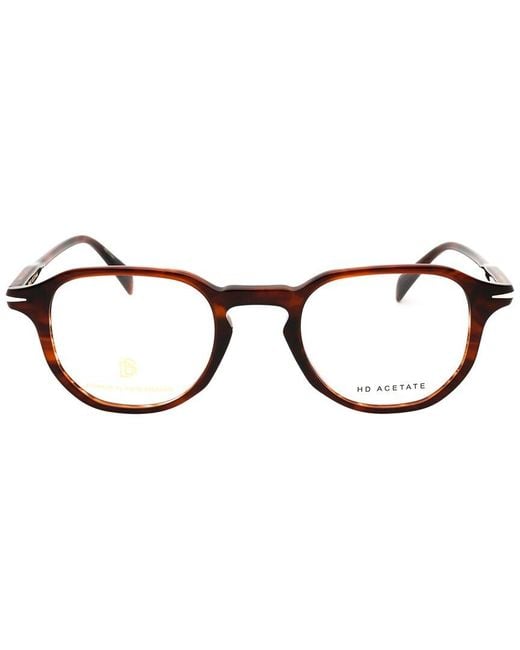 David Beckham Brown Db 1140 47Mm Optical Frames for men