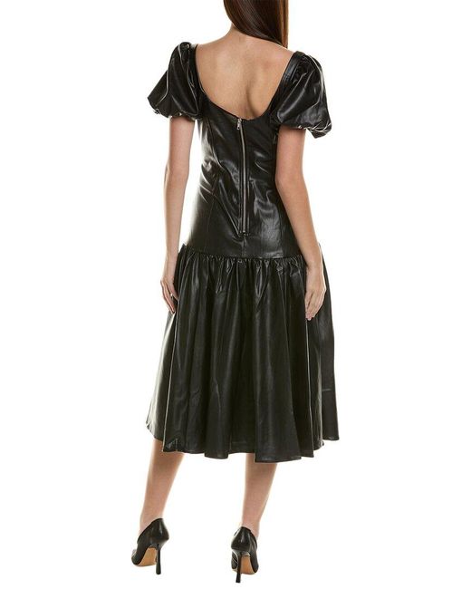 Hutch Black Brighton Midi Dress