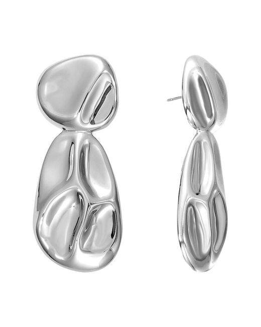 Rivka Friedman Metallic Plated Dangle Earrings