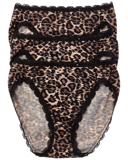 B.tempt'd Black B.Temptd By Wacoal Inspired Eyelet Hi-Leg
