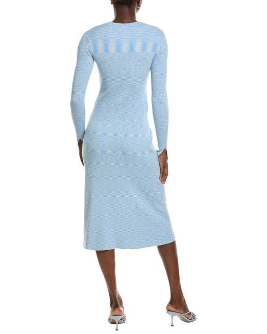 AMUR Blue Myella Knit Dress