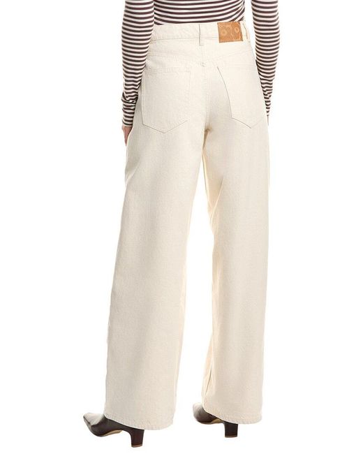 Marimekko Natural Wide Leg Loose Jean