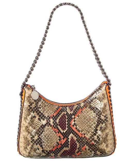falabella zipped mini shoulder bag