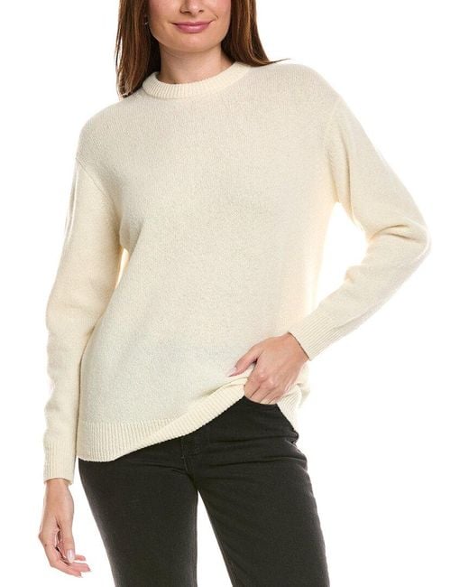Lafayette 148 New York Natural Wool & Cashmere-Blend Sweater