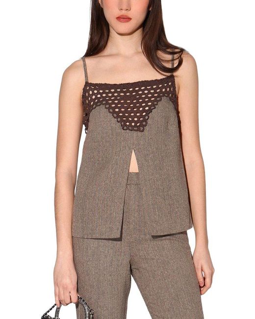Walter Baker Brown Sabine Top