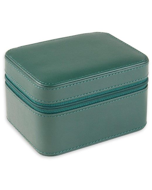 Bey-berk Green Genuine Leather 2-Watch Storage Case
