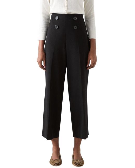 L.K.Bennett Black Polly Trouser