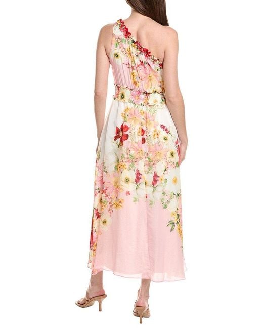 Taylor Pink Sleeveless Maxi Dress