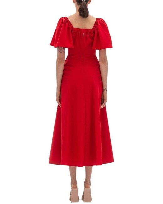 BGL Red Maxi Dress