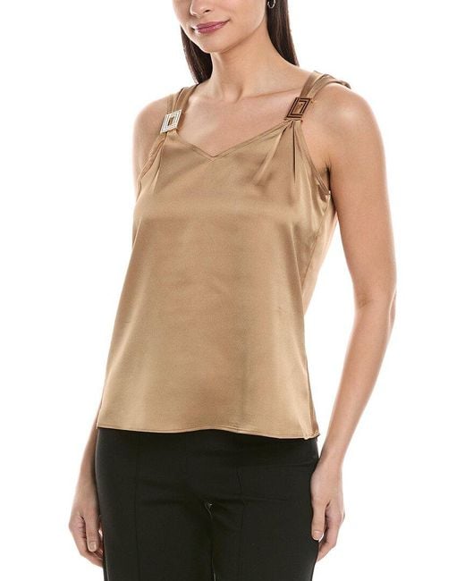 Karl Lagerfeld Natural Printed Blouse