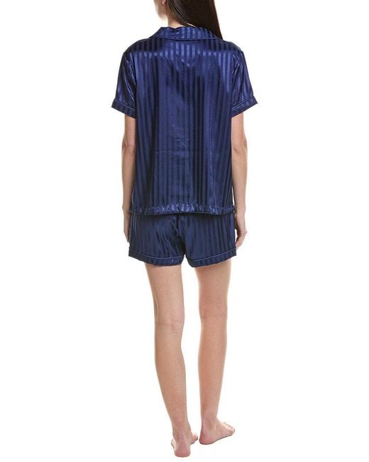 Tart Collections Blue 2Pc Dixie Short Set