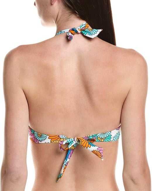 Vilebrequin Blue Like Halter Bikini Top