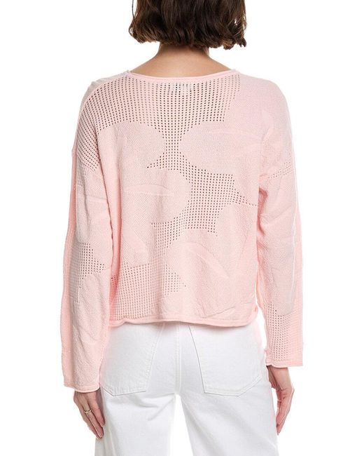 Metric Knits Pink Sweater