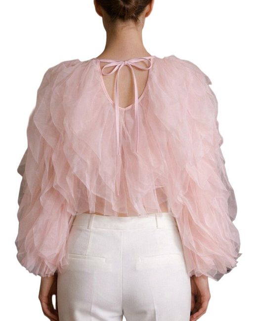 MIRA RICHI Pink Blouse