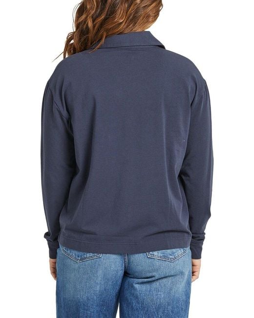 Life Is Good. Blue Collared Pullover