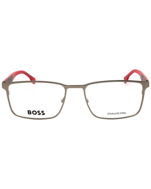 Boss Gray Boss 1488 55Mm Optical Frames for men