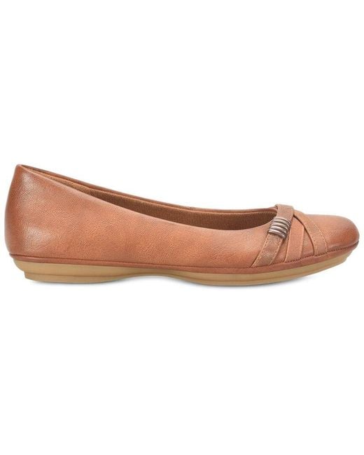 EuroSoft Brown Shainna Ballet Flat