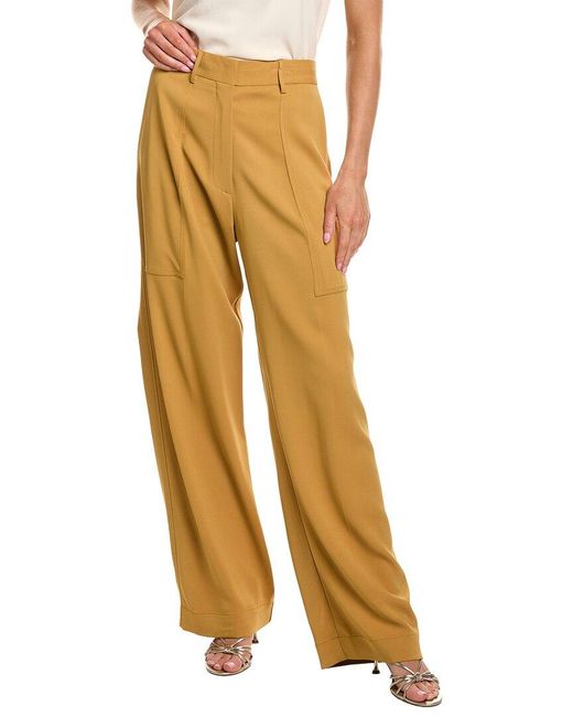 Forte_forte Yellow Solid Pant